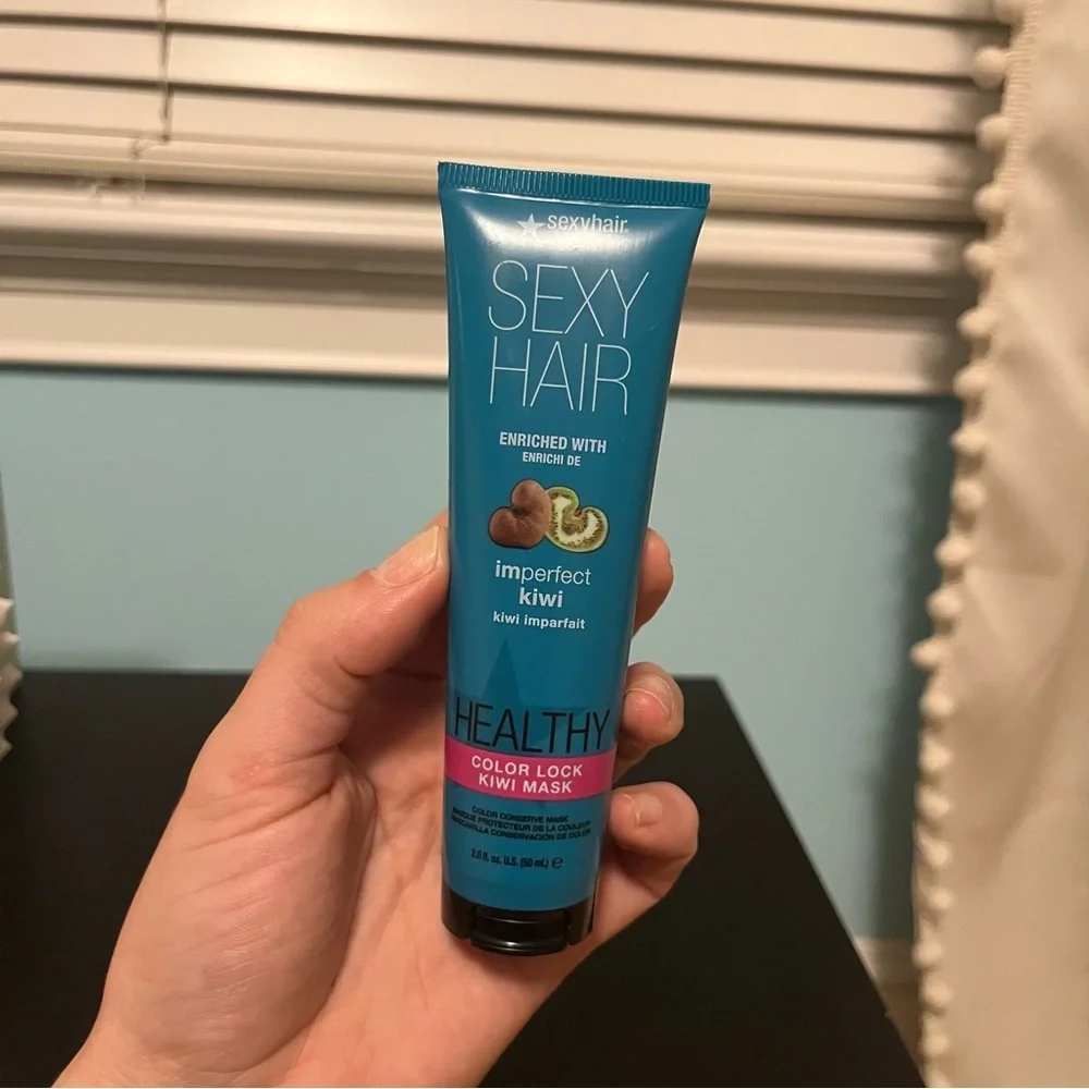 Sexy Hair Imperfect Kiwi Healthy Color Lock Kiwi Vegan Hair Mask 2.0 Fl Oz NWT